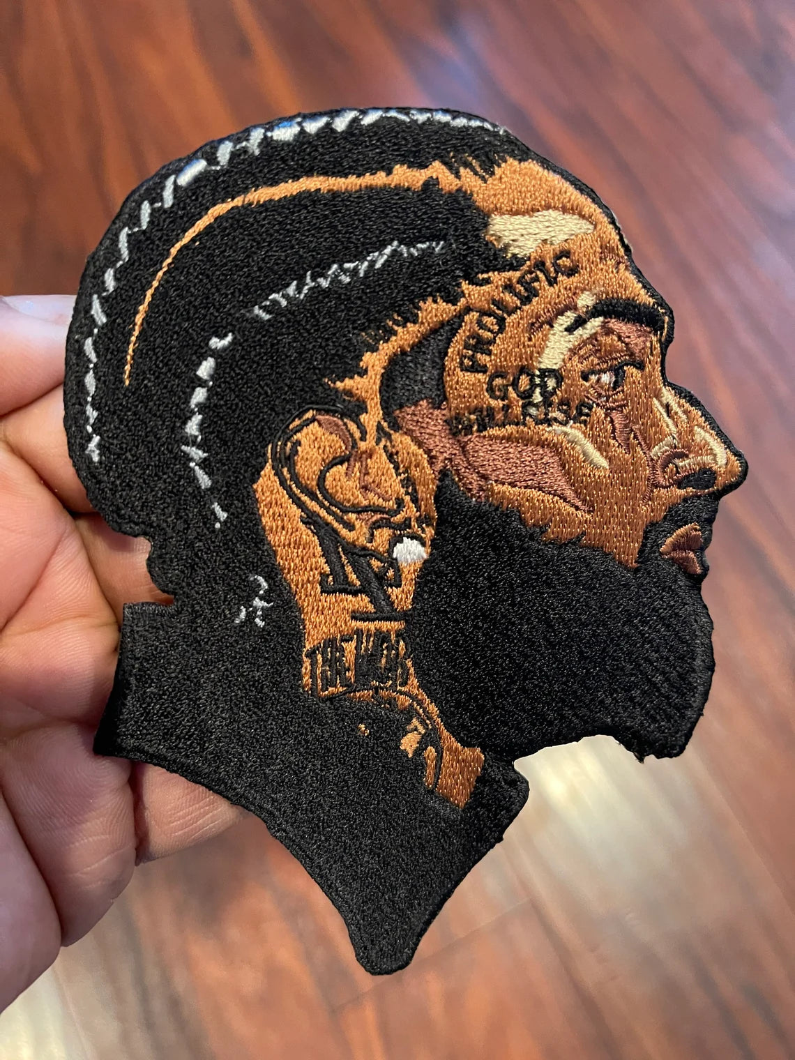 Nipsey Hussle Legendary Iron on Patch, Jacket Patch, Sew On Patch, Embroidered Patch