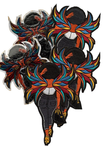 Black Butterfly Iron on Patch, Cute Patch, Sew On Patch, Butterfly Beauty, Embroidered Patch,