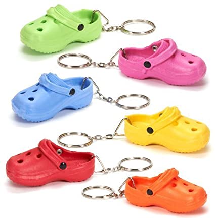 Rubber Clog shoe key chain
